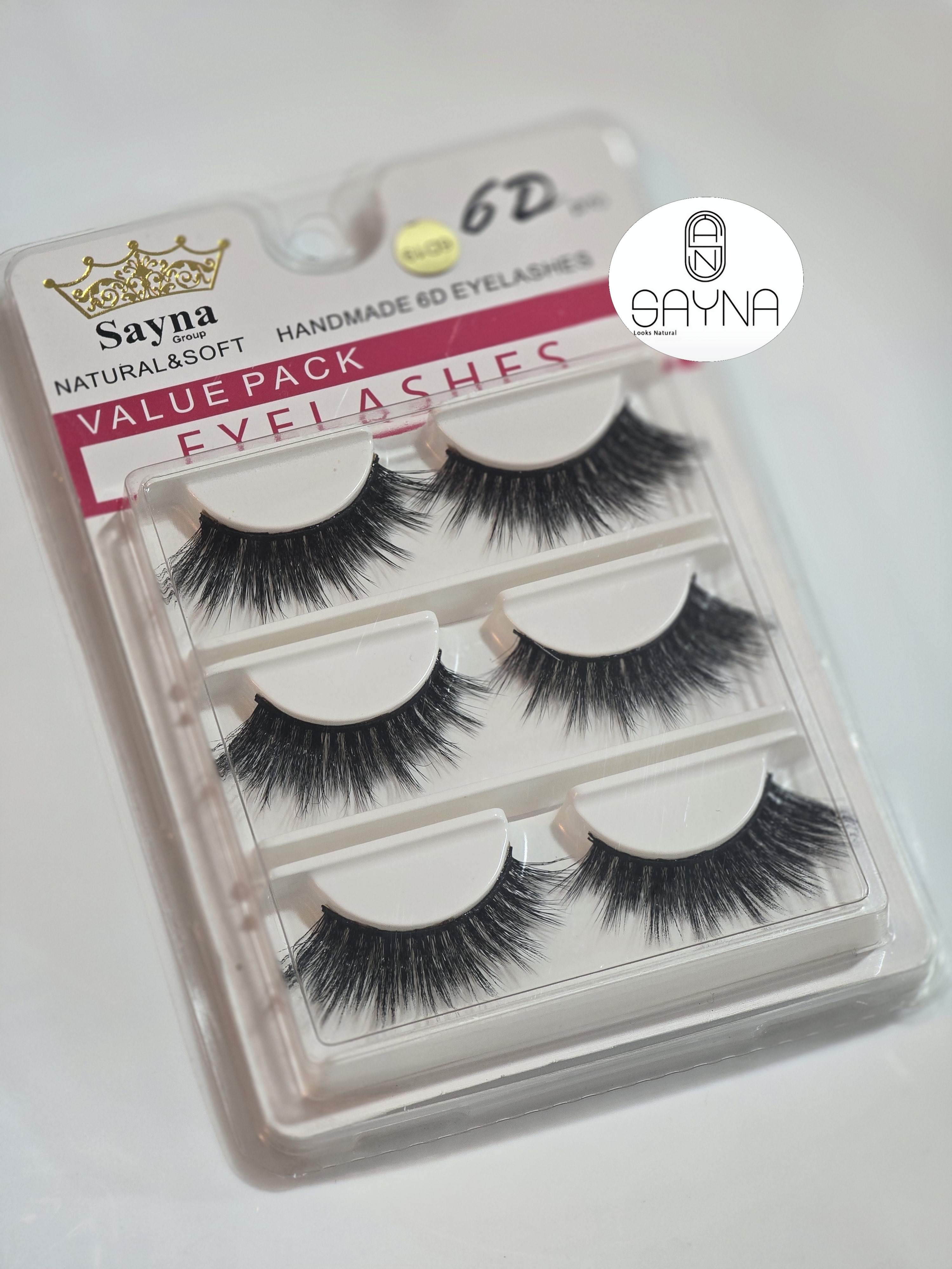 خرید مژه شش‌بعدی (6D) اصل | اکستنشن پر وطبیعی